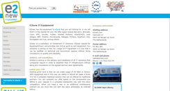 Desktop Screenshot of e2new.com